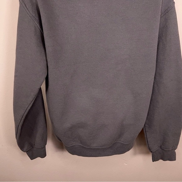 Y2K Era Rude Skull Sweatshirt READ DESCRIPTION  Small Sugar Skull Grey - Picture 6 of 14